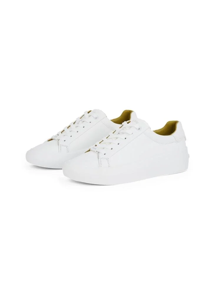 CALVIN KLEIN VULCANISED LACE UP TRAINERS