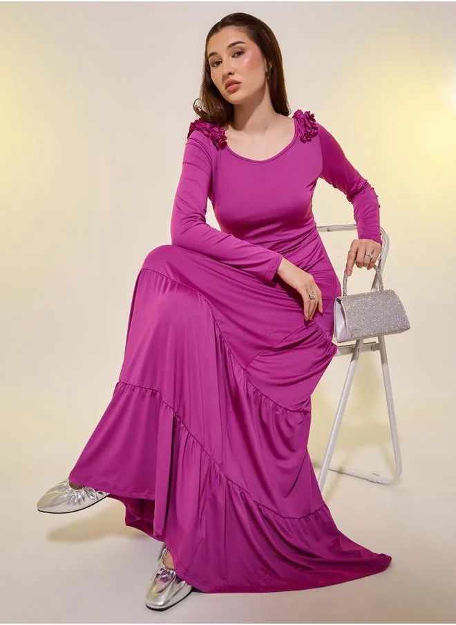Take Two Ruffled Trimmed Dress