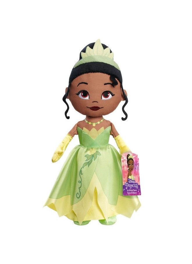 Disney Princess - So Sweet Princess Tiana 12.5Inch Plush Doll Officially Licensed Kids Toys For Ages 3 Up Gifts And Presents - Image 1