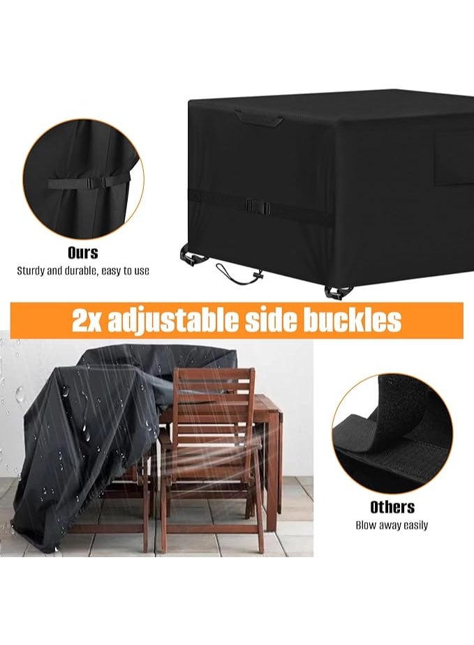 Garden Furniture Cover, 200 x 100 x 74 cm, Protective Cover, Garden Furniture, Waterproof, Windproof, UV-Resistant, 420D Heavy Duty Windproof, Protective Cover - Image 2