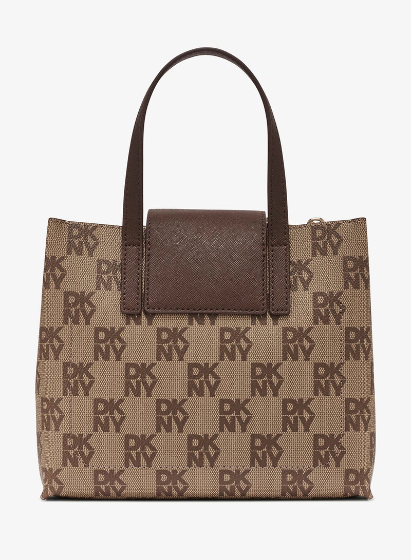 دكني حقيبة فيي بحمالة علوية وشعار - Image 2