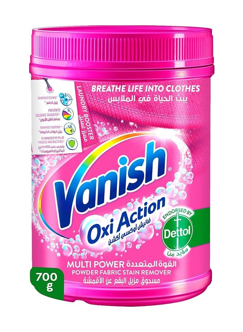 Vanish Vanish Laundry Stain Remover Oxi Action Powder for Colors & Whites - 700g - Image 1
