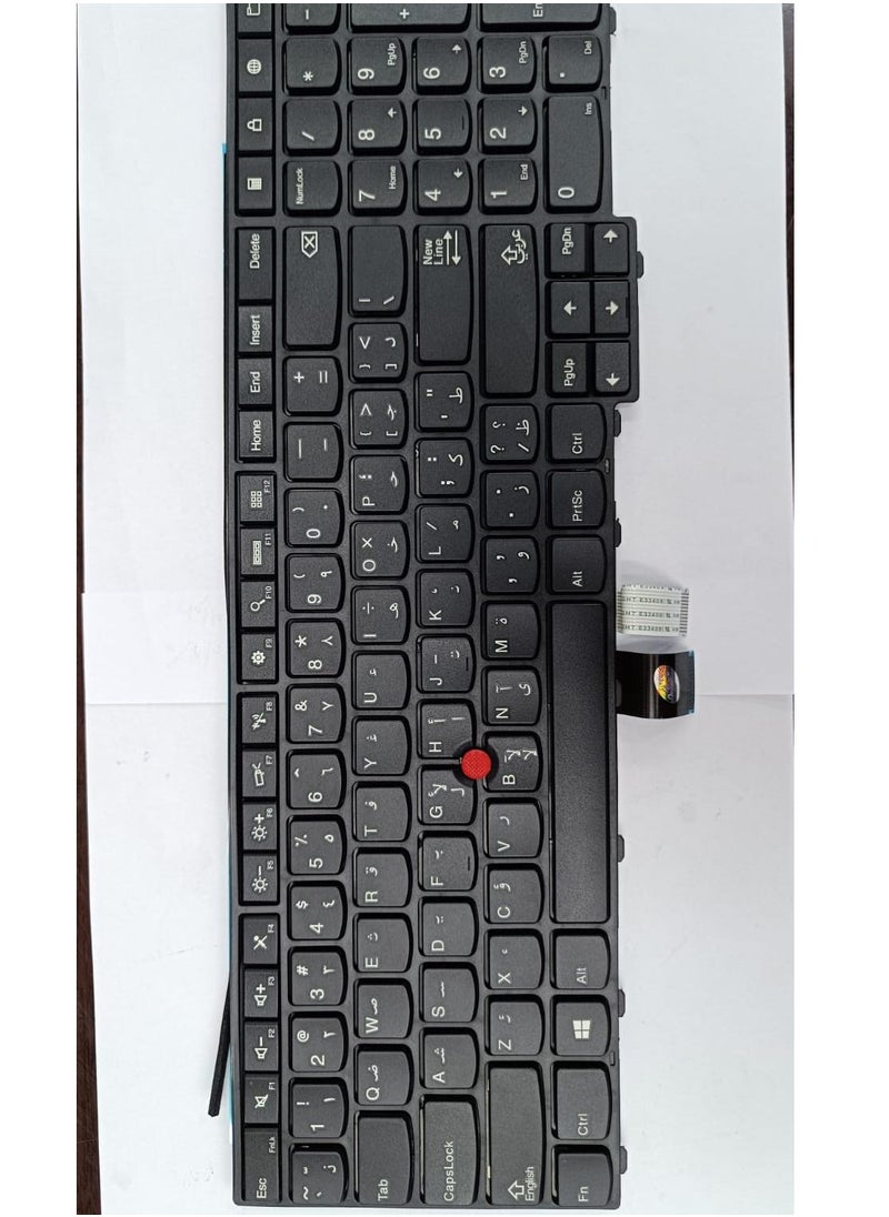 CS - Keyboard for Lenovo Thinkpad T560, W540, T540P, W541 Laptop Green - Image 1
