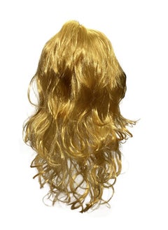 Krisah 22 Curly Long Hair Wig Accessories Artificial Hair For Cosplay/Photo Shop Party Props/Fun Hair For Dressing (Blonde Curly)  - Image 1