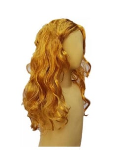 Krisah 22 Curly Long Hair Wig Accessories Artificial Hair For Cosplay/Photo Shop Party Props/Fun Hair For Dressing (Blonde Curly)  - Image 2