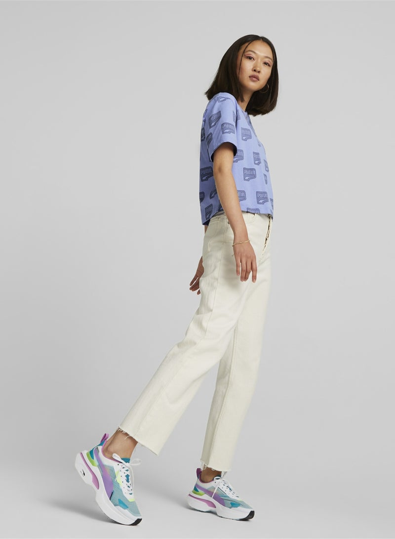 PUMA Downtown All-Over-Print Womens T-Shirt  - Image 5