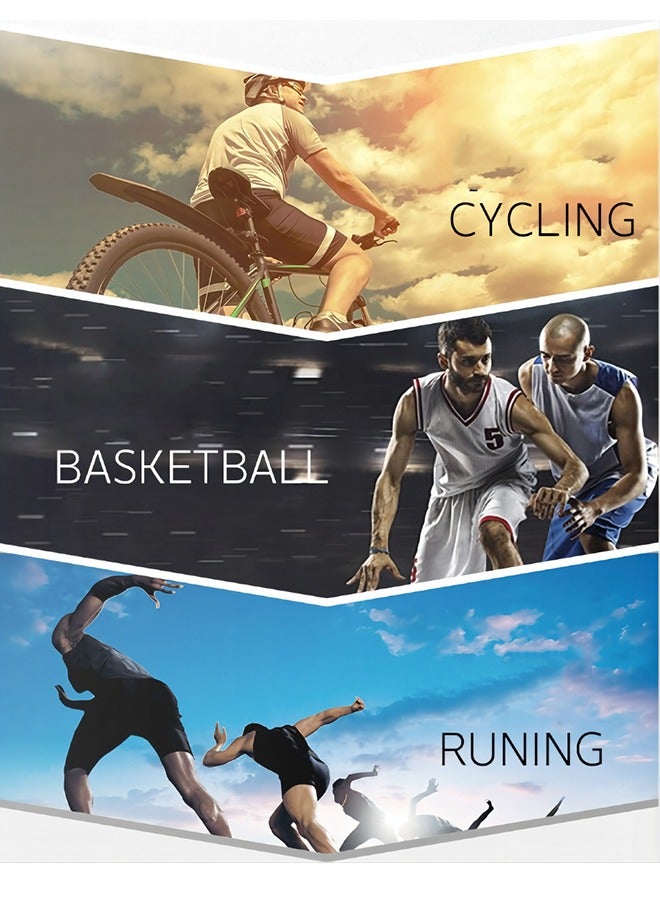 Professional Running Sports Socks, Practical Basketball Mid-Calf Men's Socks, Pure Cotton Anti-Odor And Anti-Pilling Socks For Teenagers - Image 4