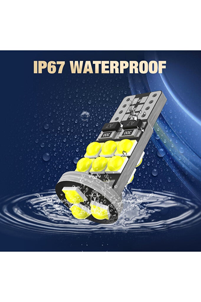 ريحني 5 قطع T10 W5W 194 501 LED Canbus بدون خطأ داخل السيارة ضوء T10 15 SMD 3030 شرائح بيور وايت إنستست... - Image 4