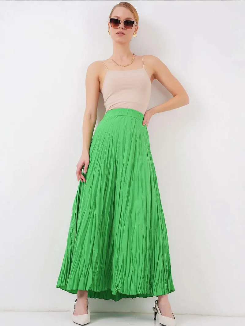 BIG DART BDART Textured Maxi Skirt with Lining