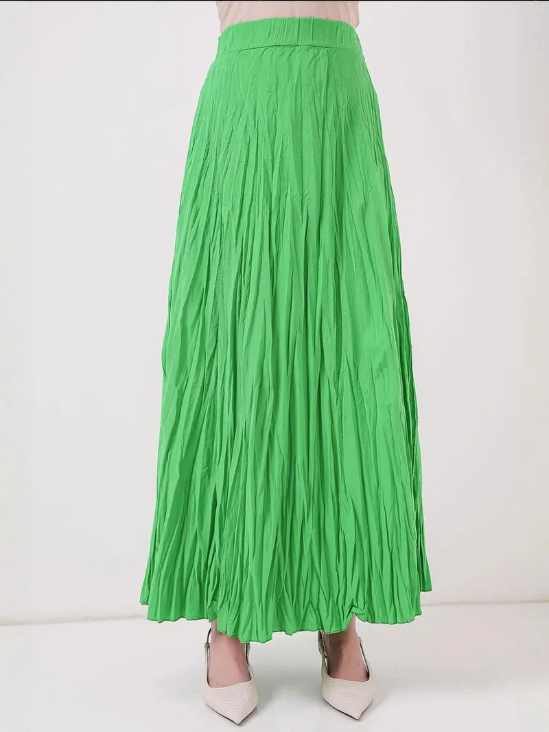 BIG DART BDART Textured Maxi Skirt with Lining