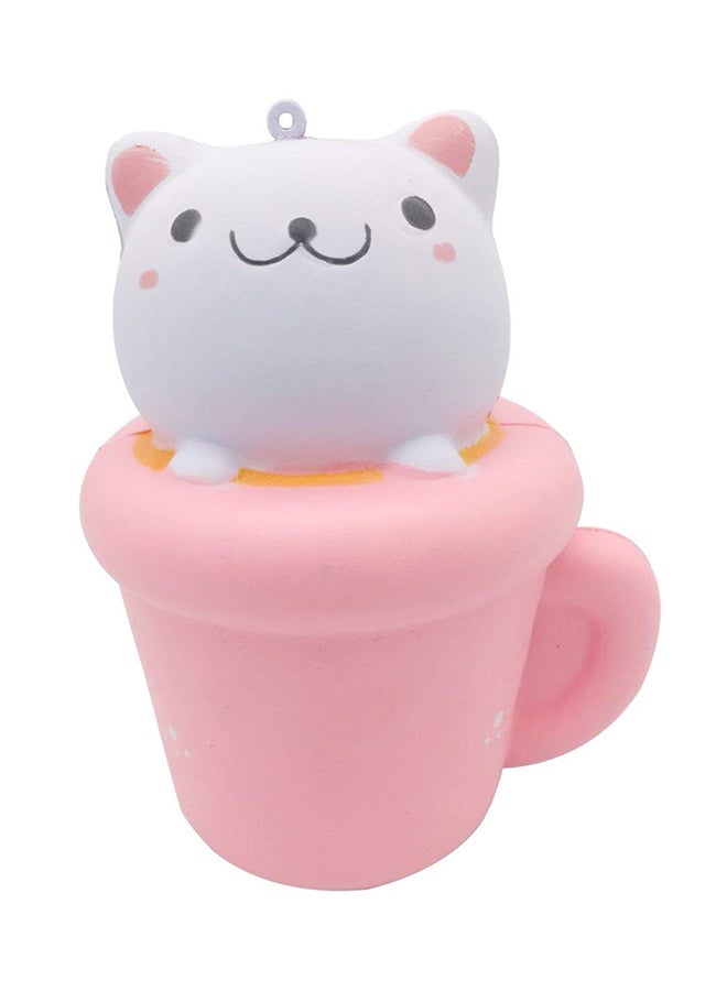 Loquat Slow Rising Cat In Cup Squishy Toy