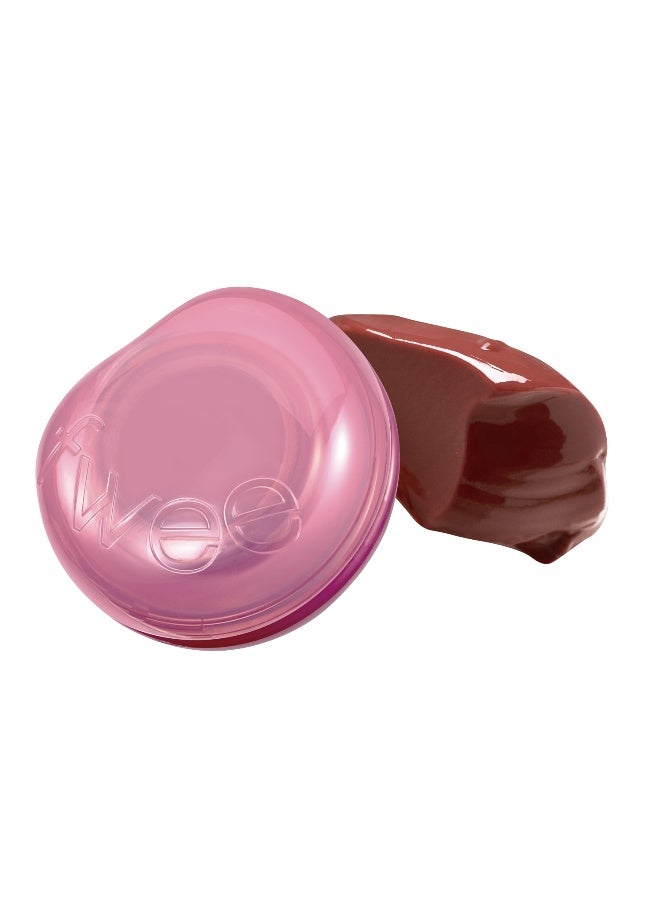 fwee وعاء جيلي لامع للشفاه والخدود بنكهة الكراميل - Image 1