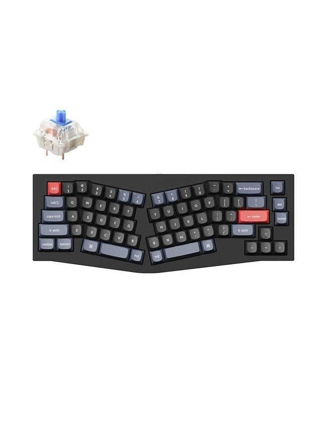 Keychron Q8-C3 QMK Custom Mechanical Keyboard Fully Assembled Gateron G Pro - Blue Switch RGB  - Image 1