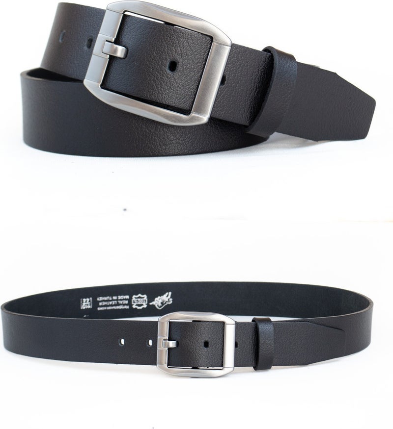 Gayış Gaış Special Boxed| Premium 100% Leather | Men's Denim-Fabric Trouser Belt | Soft Italian Leather Belt  - Image 3