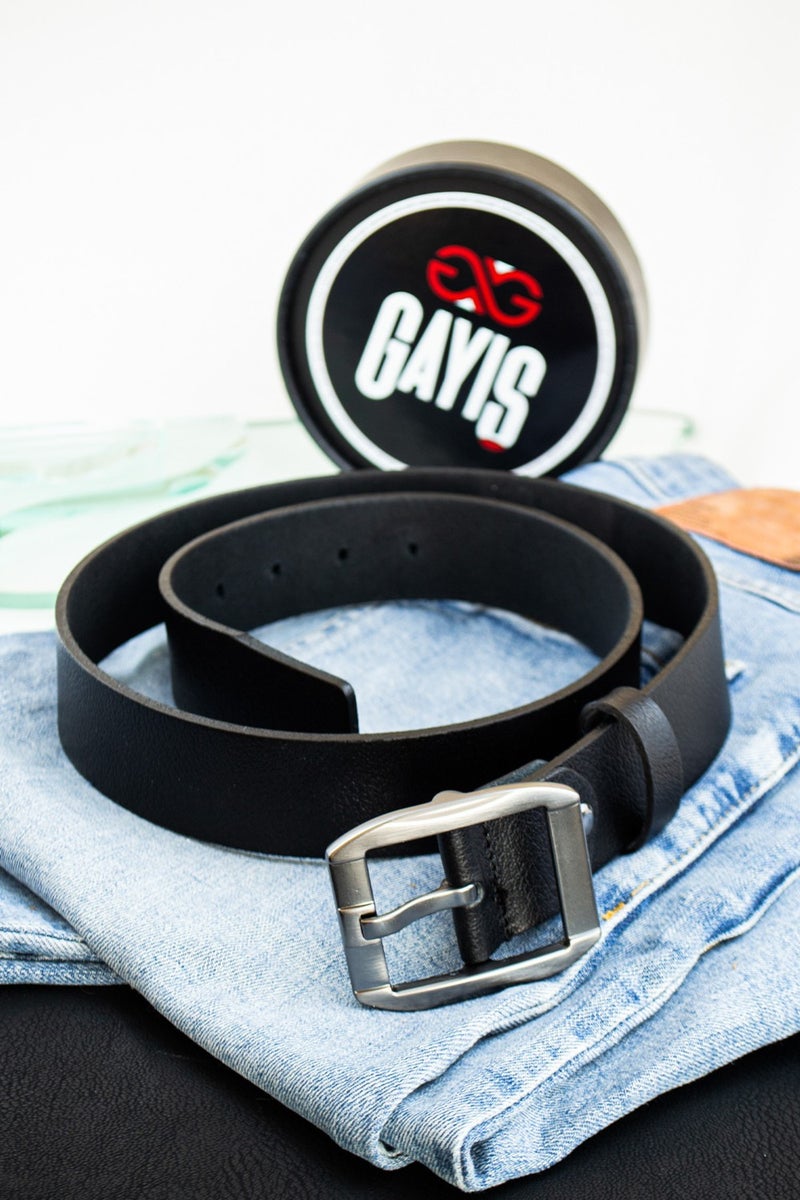 Gayış Gaış Special Boxed| Premium 100% Leather | Men's Denim-Fabric Trouser Belt | Soft Italian Leather Belt  - Image 5