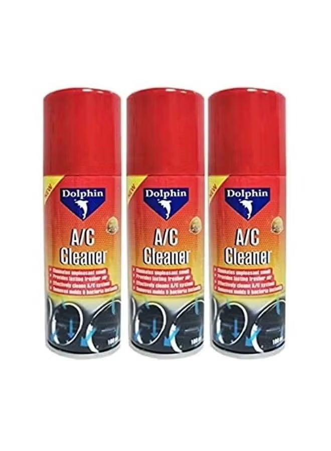 Dolphin “A/C Cleaner Spray 100ml – Powerful Air Conditioner Odor Eliminator and Disinfectant, Effectively Removes Dust, Bacteria, Mold, and Unpleasant Odors from AC Units, Ensuring Fresh, Clean, and Hygienic Airflow for Home, Office, and Car Use.” - Image 4