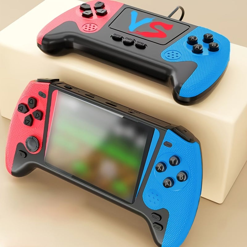 Blue Retro 3.5 Inch Handheld Game Console Single Double Mini Classic Christmas Gift - Image 2