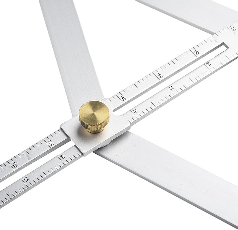 Stainless Steel Angle Finder Adjustable Protractor Sliding Bevel Square Multi Angle Ruler - Image 5