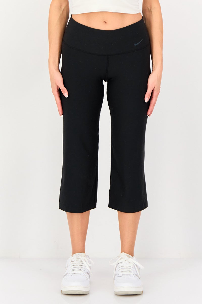 Nike Women Regular Fit Training Capri Pants, Black - Image 1
