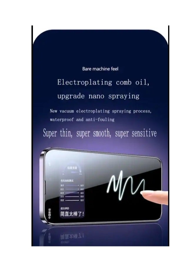 OASIS-TH iPhone 15 Pro max  Screen Protector 6.7" HD Clear Scratch Resistant Anti-Fingerprint  Bubble Free  9H Tempered Glass Film  - Image 3