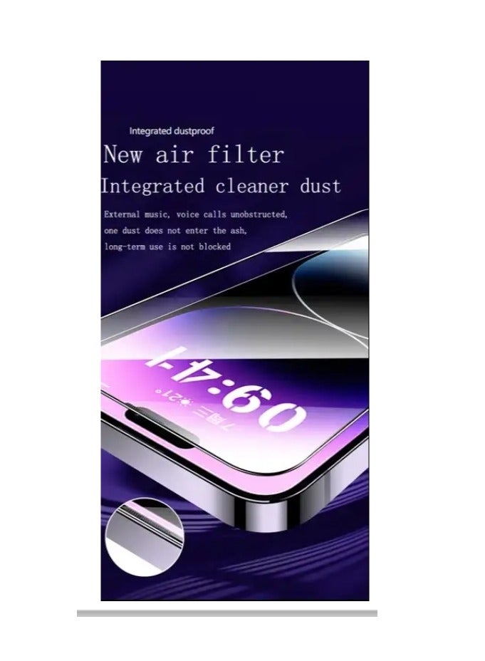 OASIS-TH iPhone 15 Pro max  Screen Protector 6.7" HD Clear Scratch Resistant Anti-Fingerprint  Bubble Free  9H Tempered Glass Film  - Image 4