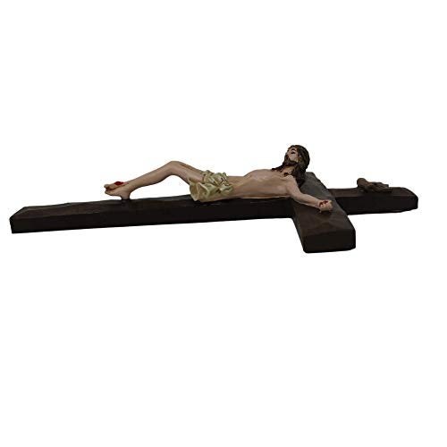 Roman Giftware Inc., Religious Crosses Collection, 8" H Beveled Wall Crucifix,Religious, Inspirational, Durable (1x5x8) - Image 3