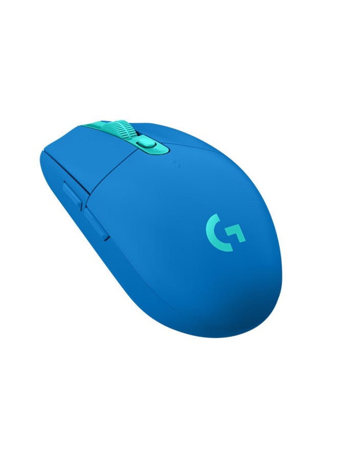G ماوس G304 لايت سبيد لاسلكي، ماوس ألعاب، خفيف الوزن وقابل للحمل، ماوس ماكرو، للعبة ببجي، FPS، ليج أوف ليجندز، باتل رويال، هدية عيد ميلاد، أزرق - Image 5