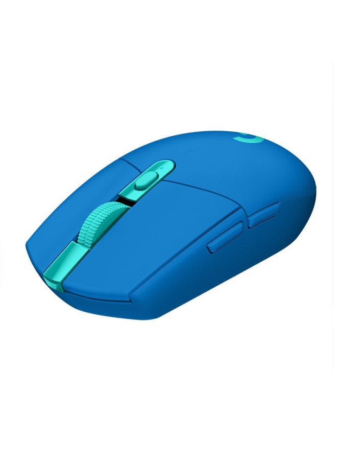 G ماوس G304 لايت سبيد لاسلكي، ماوس ألعاب، خفيف الوزن وقابل للحمل، ماوس ماكرو، للعبة ببجي، FPS، ليج أوف ليجندز، باتل رويال، هدية عيد ميلاد، أزرق - Image 4