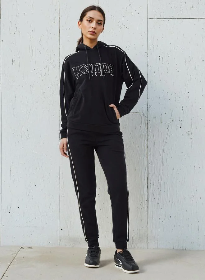 Kappa Kappa Women Regular Fit Flexi Waist Joggers with Pockets