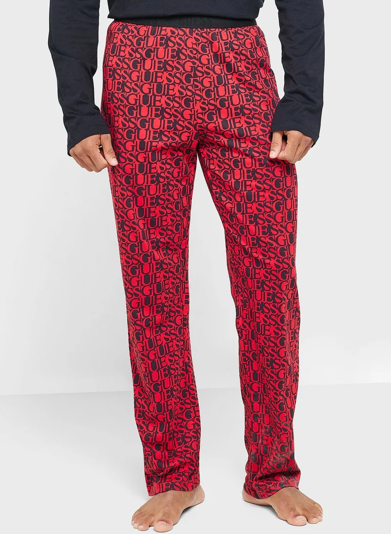 GUESS Logo Pyjama Set
