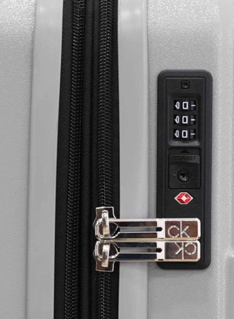 CALVIN KLEIN Insignia Hardside Spinner Luggage On Wheels, Ultra Lightweight ABS, 4 Double Wheels - Image 3