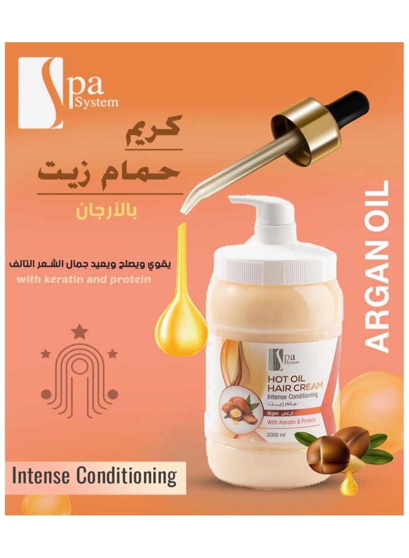 Spa System Hot Oil Cream Argan - Image 2