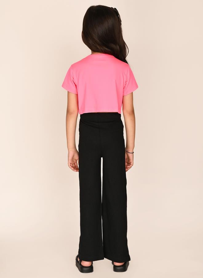 ليل بيكس طقم تيشيرت قصير وبنطلون بطبعة زهور من - Image 5