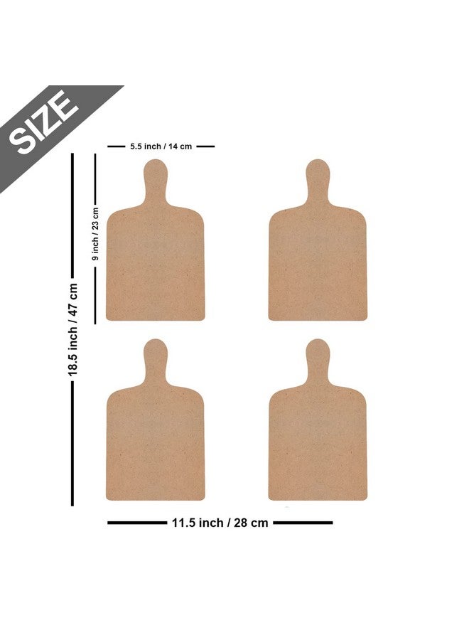 بيبر بلان ديزاين مجموعة من 4 قطع من ديكورات المطبخ والمنزل بتصميم طائرة ورقية (E) - Image 5