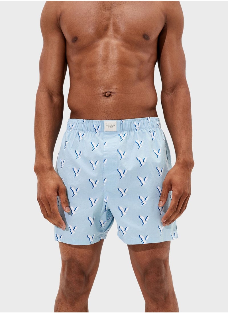 American Eagle - Logo Print Boxers - Image 1