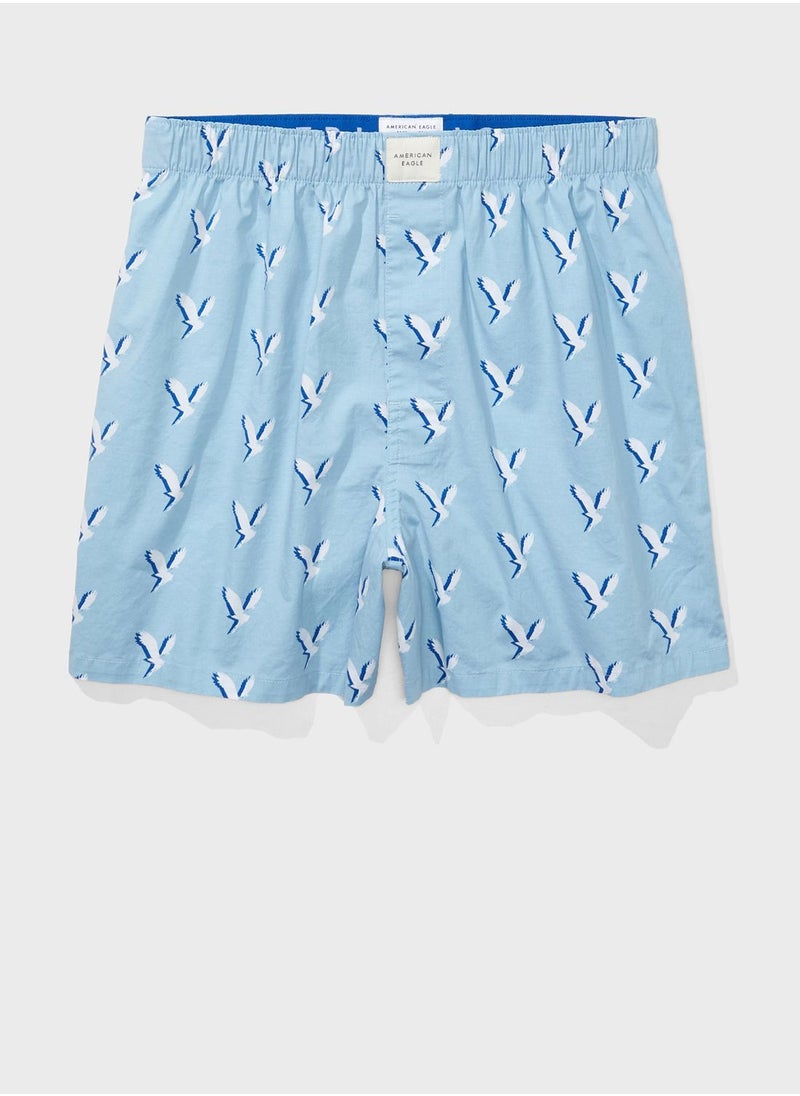 American Eagle - Logo Print Boxers - Image 1