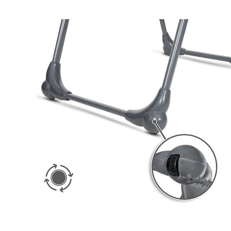 لوريلي كرسي طعام عالي - رصاصي - 1010045 - Image 4