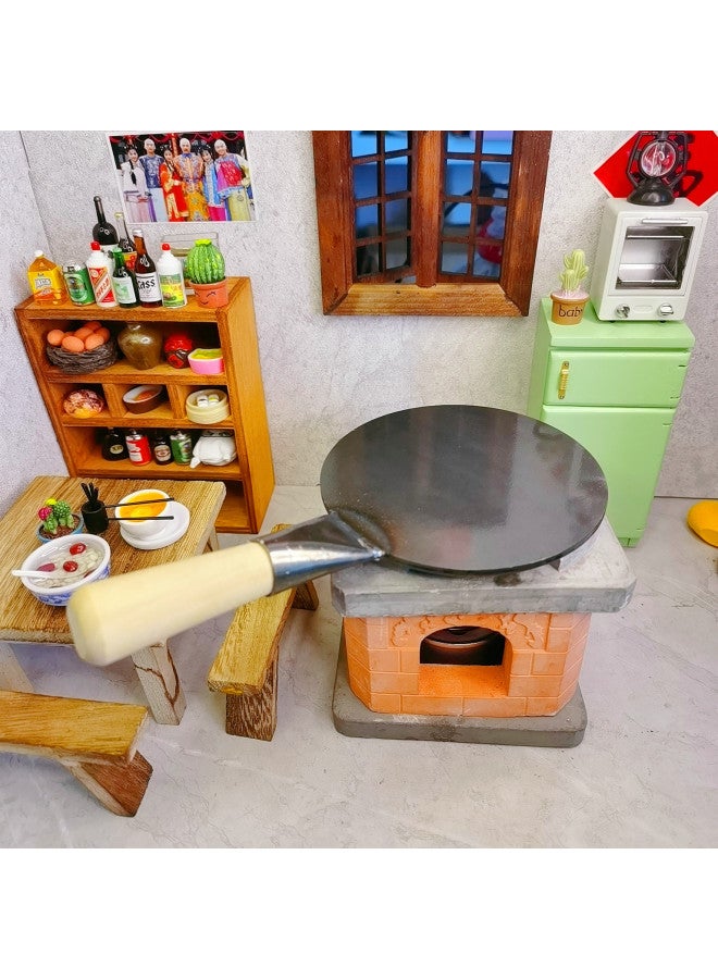 Stall The Same Mini Kitchenette Simulation Play House Kitchenware Cooking Toys Children's Food Play Parent-child Interactive Gift-Color:Stall Special-mini Kitchen Advertising Board 40*30cm - Image 5