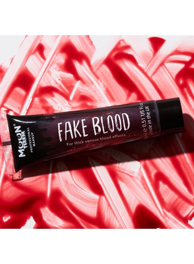 Moon Terror Pro FX Fake Blood - 0.50fl oz - SFX Make up for Halloween Vampire Zombie Theatre - Special Effects Make up - Image 4