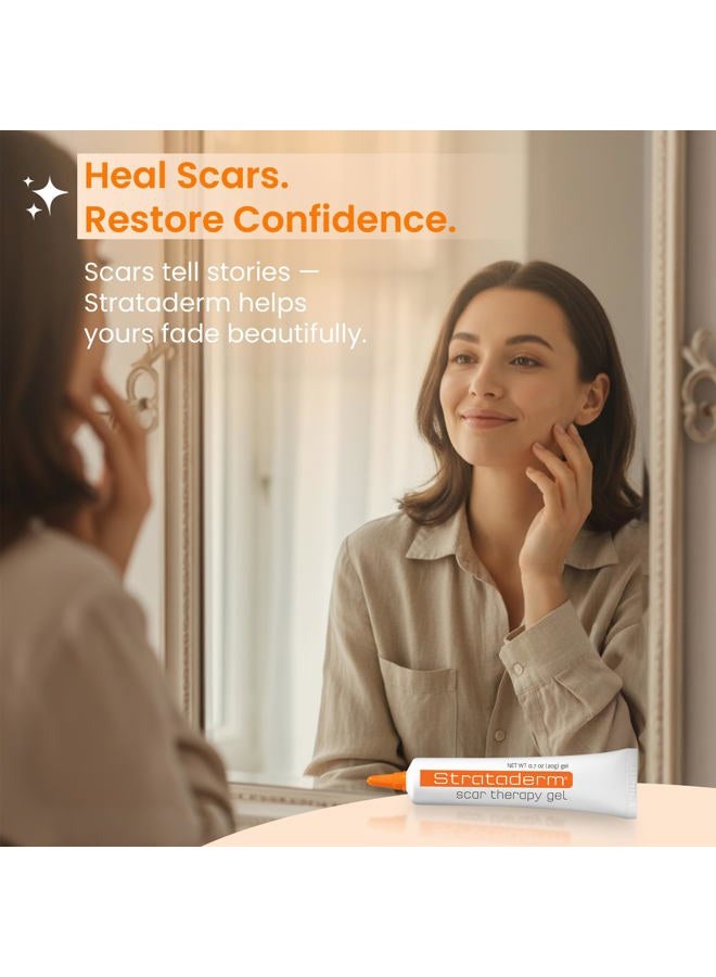 strataderm Professional Scar Therapy Gel | Old and New Scars from General Surgery, Trauma, Wounds, Burns, Bites, Acne & Skin Disease | Reduces Redness, Discoloration, Discomfort & Itch | 20g (0.7oz) - Image 5