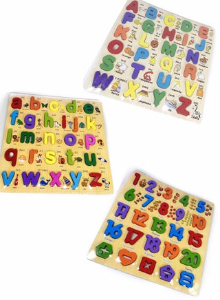 3 in 1 Wooden Puzzle for Toddlers, Wooden Alphabet Number Shape Puzzle ABC Learning Toys for Toddlers Kids (Set of 3) - pzsku/Z301590B106826E342393Z/45/_/1691947025/b0fc11d1-1f40-4385-9ff6-ed3d625b2998