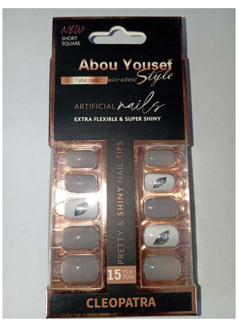 Abou Yousef Style ABOU YOUSEF FALSE NAIL CLEOPATRA AY-88-LJ038  - Image 1