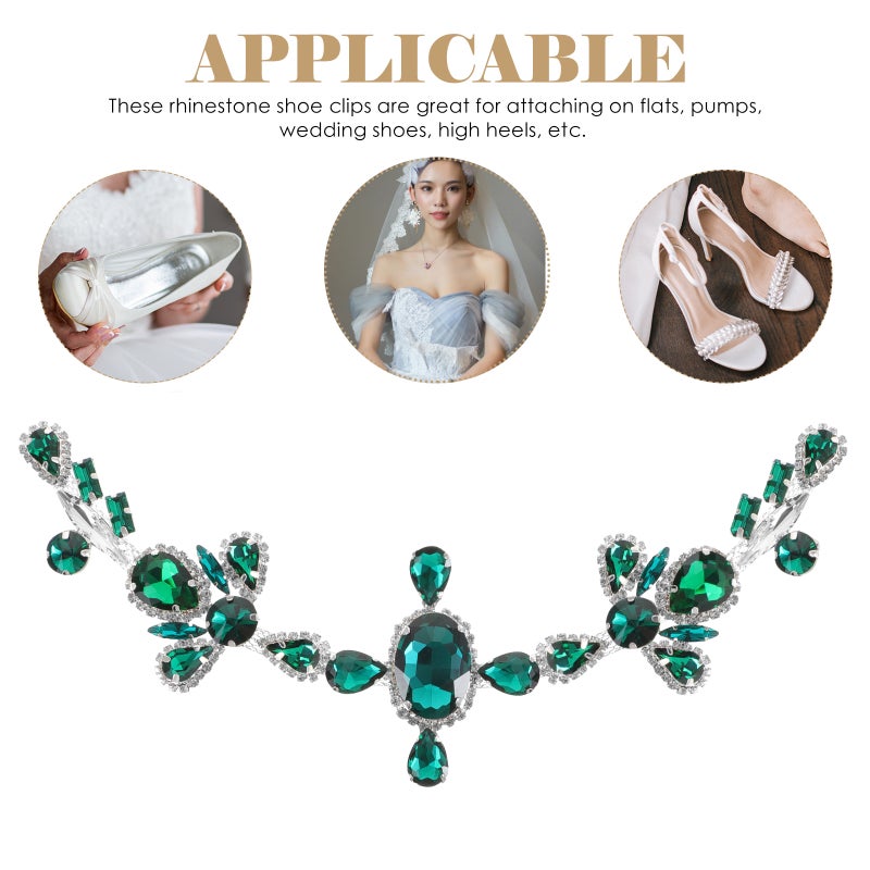 Shiny Applique Patch Shoes Applique Glitter Decor Shoes Clothing Patch Sewing Decor - Image 5