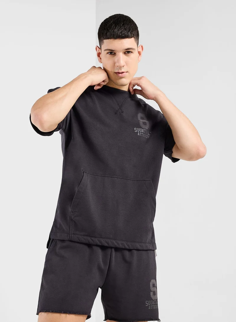 SQUATWOLF Oversized Sweat T-Shirt