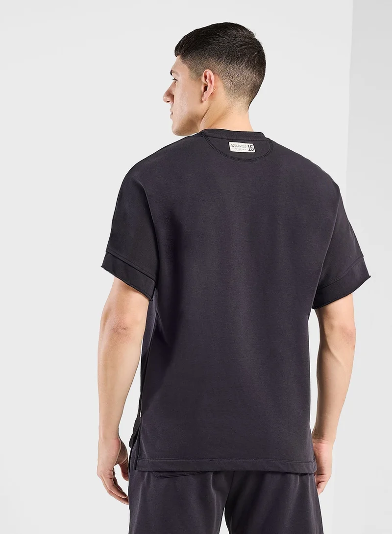SQUATWOLF Oversized Sweat T-Shirt