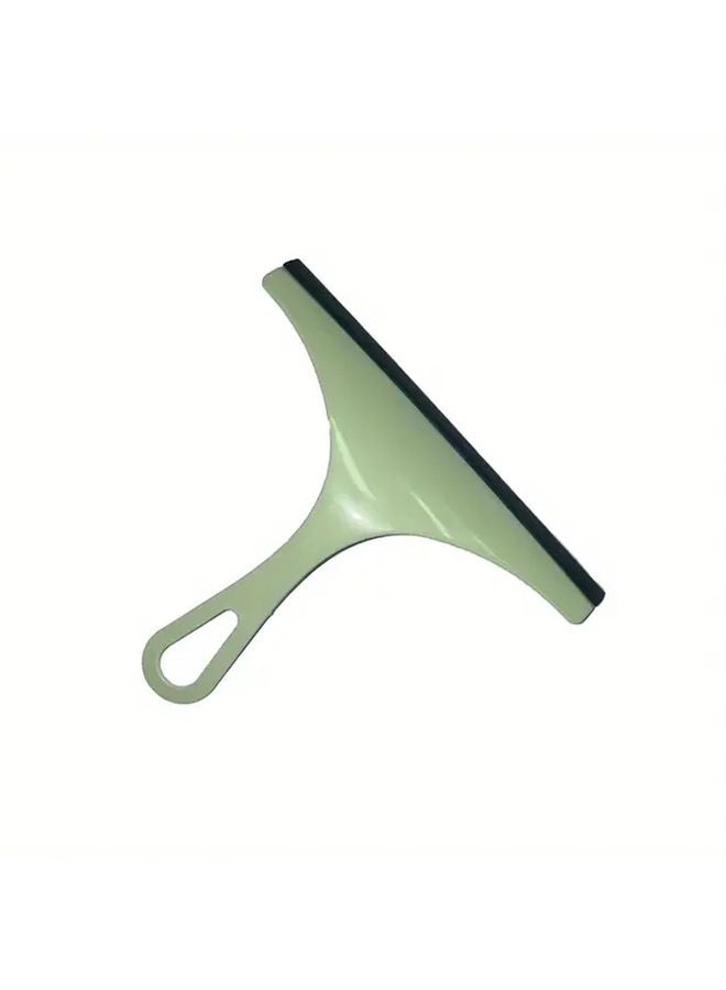 مكشطة زجاج خضراء متينة لتنظيف النوافذ، ممسحة كبيرة المساحة للأرضيات الزجاجية والمرايا - Image 1