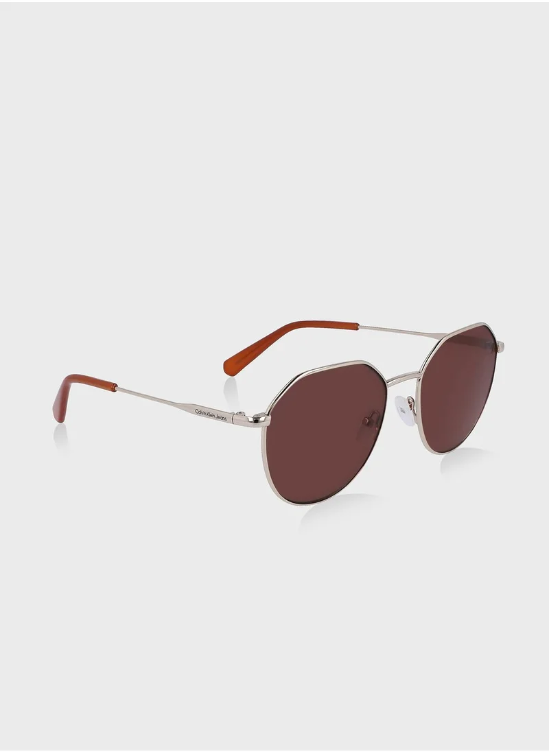 Calvin Klein Jeans Ckj23201S Aviator Sunglasses
