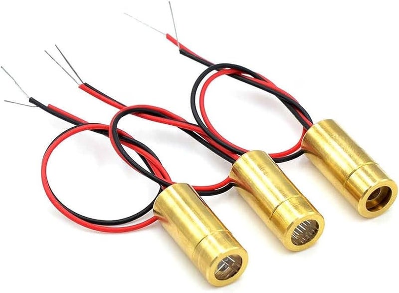 650 نانومتر 50 ميغاواط 9 ملم 3 فولت وحدة الصمام الثنائي البصري المتقاطع برأس نحاسي - Image 1