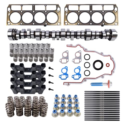 SUSUCAR Truck Norris Cam Camshaft Kit Fit for GM Chevy Gen 3/4 LS LS1 4.8L 5.3L Vortec (Include Camshaft, Lifters w/Trays, Springs, Pushrods, Gaskets, Seals) - Image 1