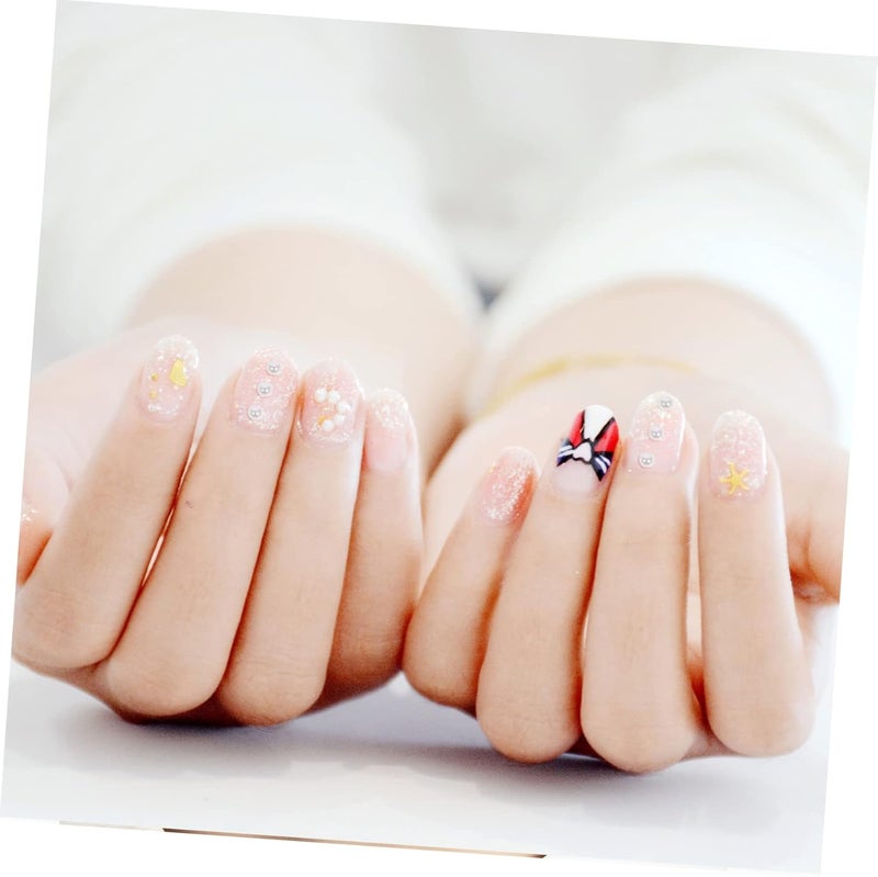 YOSADIER 4sheets Self-Adhesive Stickers for Face and Nails Makeup and Nail Various for Parties Weddings and Festivals - Image 3
